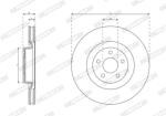 FERODO Disc Frana Ddf3111C Ford Focus Iv/Kuga Iii