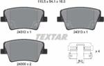 TEXTAR Set Placute Frana, Frana Disc 2431201 Hyundai Santa Fe Iv