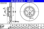 ATE Disc Frana 24.0128-0153.1 Infiniti G/M35/M45 Nissan Maxima Vii/Murano I