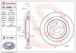 BREMBO Disc Frana 09. E989.11 Ford Usa Mustang (09.E989.11)