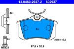 ATE Set Placute Frana, Frana Disc 13.0460-2937.2 Audi A4 B6/A4 B7/A6 C5/Allroad C5/Tt