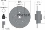 TEXTAR Disc Frana 92295203 Renault Megane Iv