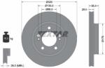 TEXTAR Disc Frana 92332803 Kg Mobility Musso/Rexton Ssangyong Musso/Musso Grand/Rexton (92332803)