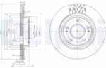 DELPHI Disc Frana Bg4034 Mitsubishi Grandis (BG4034)