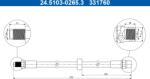 ATE Furtun Frana 24.5103-0265.3 Volvo S60 I/S80 I/V70 Ii/Xc70 I Cross Country (24.5103-0265.3)