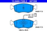 ATE Set Placute Frana, Frana Disc 13.0460-7288.2 Fiat 500/500 C/Grande Punto/Punto