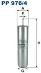 FILTRON Filtru Combustibil Pp976/4 Alpina D3/D4 Bmw 1/2/3/3 Gran Turismo/3 Touring/4 (PP976/4)