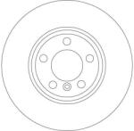 TRW Disc Frana Df4361 Bmw 5/6 Bmw (Brilliance) 5 Series (DF4361)