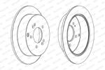FERODO Disc Frana Ddf1493C Hyundai Highway/Santa Fé I/Trajet/Tucson/Ix35 (DDF1493C)