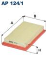 FILTRON Filtru Aer Ap124/1 Nissan Cube/Livina / Livina/Micra C+C Iii/Micra Iii/Note