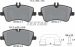 TEXTAR Set Placute Frana, Frana Disc 2314402 Mercedes-Benz C-Class/C-Class T-Model/Clk (2314402)