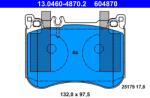 ATE Set Placute Frana, Frana Disc 13.0460-4870.2 Mercedes-Benz Cls/E-Class/S-Class/Sl