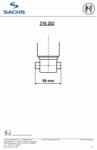 SACHS Amortizor 318202 Audi A3/Q3/Tt Audi (Faw) Q3 Seat Ateca/Leon Skoda Kodiaq I (318202)