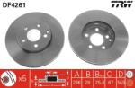 TRW Disc Frana Df4261 Mercedes-Benz E-Class/E-Class T-Model