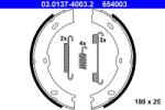ATE Set Saboti Frana, Frana De Mana 03.0137-4003.2 Mercedes-Benz Sprinter 3, 5-T (03.0137-4003.2)