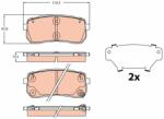 TRW Set Placute Frana, Frana Disc Gdb2112 Kia Sorento Iii