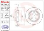 BREMBO Disc Frana 08.7765. 11 Volvo S60 I/S70/S80 I/V70 I/V70 Ii/Xc70 I Cross Country (08.7765.11)