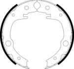 HELLA Set Saboti Frana, Frana De Mana 8Da355050-651 Chery A5/Cowin 3/E5 Scion Tc (8DA355050-651)