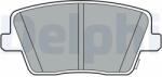 DELPHI Set Placute Frana, Frana Disc Lp3404 Hyundai Kona/I30 (LP3404)