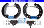 ATE Set Saboti Frana 03.0520-6522.3 Smart Cabrio/City-Coupe/Crossblade/Fortwo