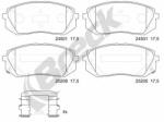 BRECK Set Placute Frana, Frana Disc 252050070100 Hyundai Kona/Sonata Vii/I40 I/I40 I Cw (252050070100)