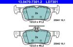 ATE Set Placute Frana, Frana Disc 13.0470-7301.2 Peugeot 308/308 Ii/308 Sw Ii