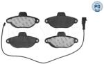 MEYLE Set Placute Frana, Frana Disc Punte Fata 0252143617/Pd Fiat Cinquecento/Panda