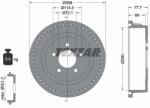 TEXTAR Tambur Frana 94028100 Chrysler Caravan/Voyager / Voyager Iii/Voyager Iii (94028100)