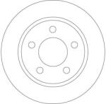 TRW Disc Frana Df4419 Mazda 3/5 Mazda (Changan) 3