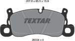TEXTAR Set Placute Frana, Frana Disc 2633401 Audi Q6/Q6 E-Tron Porsche Macan (2633401)