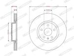 FERODO Disc Frana Ddf2702C Mg Mg Gs/Mg Hs (DDF2702C)