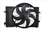 TYC Ventilator, Radiator 821-0015 Mercedes-Benz C-Class/C-Class T-Model/Clc-Class
