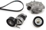 GATES Pompa Apa + Set Curea Transmisie Cu Caneluri Kp116Pk1873 Bmw 1/3/5/X1/X3/Z4 (KP116PK1873)
