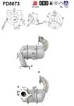 AS Filtru Funingine/Particule, Sist. De Esapament Fd5073 Nissan Qashqai I/X-Trail (FD5073)