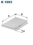 FILTRON Filtru, Aer Habitaclu K1093 Citroën C2/C2 Enterprise/C3 I/C3 Picasso/C3 Pluriel