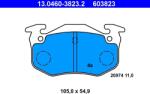 ATE Set Placute Frana, Frana Disc 13.0460-3823.2 Citroën Saxo/Xsara/Zx Peugeot 206