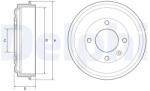 DELPHI Tambur Frana Bf638 Opel Corsa F Peugeot 208 Ii Vauxhall Corsa Mk V (BF638)