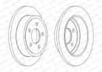 FERODO Disc Frana Ddf2288C Jeep Cherokee/Wrangler Ii