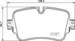 BREMBO Set Placute Frana, Frana Disc P85161 Audi A6 C8/A7/A8 D4/A8 D5/E-Tron/Q7/Q8