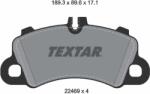 TEXTAR Set Placute Frana, Frana Disc 2246901 Porsche Cayenne/Macan
