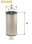 Wix Filters Filtru Aer 93326E Aebi Tt Case Ih Jx-Series Claas Elios/Nexos Deutz-Fahr Agrolux