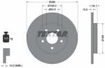 TEXTAR Disc Frana 92109703 Ford Mondeo Iii Ford (Changan) Mondeo Ford Australia Mondeo