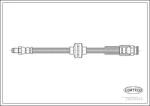 CORTECO Furtun Frana Punte Fata 19034343 Alfa Romeo Mito Fiat 500L/Fiorino/Grande Punto