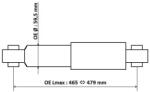 KYB Amortizor Puntea Spate 3450023 Citroën Jumper Ii Fiat Ducato Peugeot Boxer (3450023)