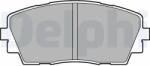DELPHI Set Placute Frana, Frana Disc Lp2296 Kia Picanto Ii/Picanto Iii