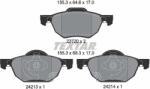 TEXTAR Set Placute Frana, Frana Disc 2372001 Honda Accord Vii