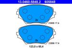 ATE Set Placute Frana, Frana Disc 13.0460-5848.2 Toyota Rav 4 Ii (13.0460-5848.2)