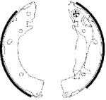 TEXTAR Set Saboti Frana 91063300 Hyundai Accent V/Elantra V/Getz/Solaris Inokom Elantra