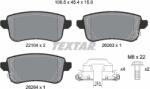 TEXTAR Set Placute Frana, Frana Disc 2210401 Renault Captur Ii/Talisman/Zoe