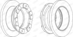 BERAL Disc Frana Bcr236A Iveco Daily Iii